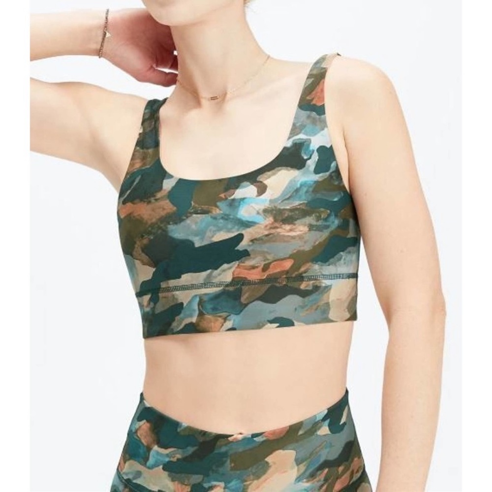 Fabletics Harlyn Midi Medium Impact Reversible Sports Bra Size XS NEW with Tag